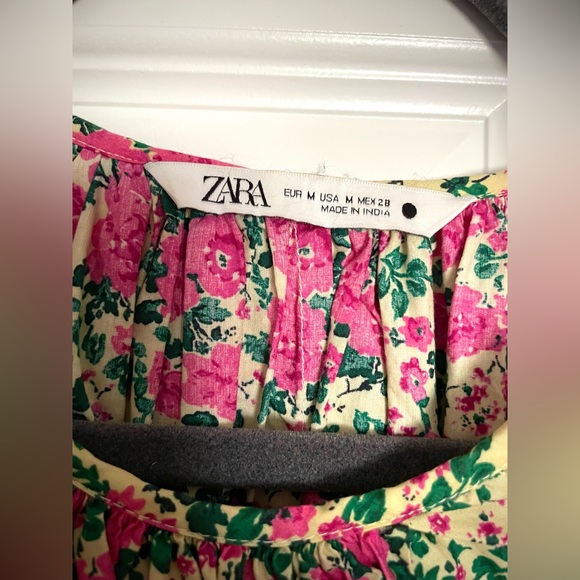 WORN ONCE!! Cotton dress from ZARA - Picture 7 of 8